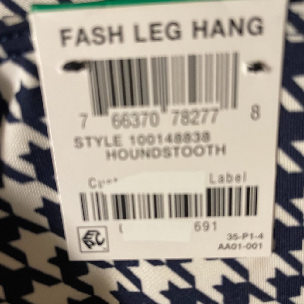 I.N.C. INTERNATIONAL CONCEPTS Houndstooth Compression Leggings LARGE (310) - Picture 5 of 6